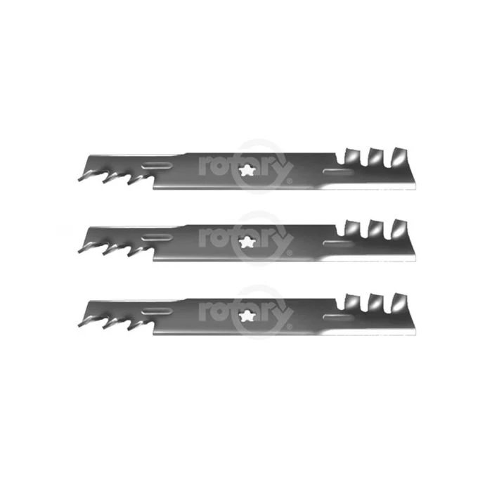 Rotary Parts Rotary Genuine Part 13367 HUSQVARNA BLADE 17-3/4" 5PT ST Pack Of 3 4 Rotary Parts Rotary Genuine Part 13367 HUSQVARNA BLADE 17-3/4" 5PT ST Pack Of 3 - Image 2