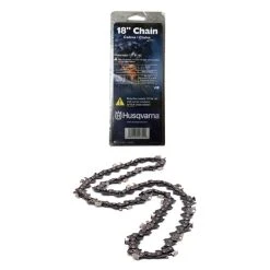 Husqvarna 952165001 Chainsaw Chain 18" 3/8 - .043 Ga. 62 DL Pack Of 6 -Snapper Shop 952165001 chain and box 1