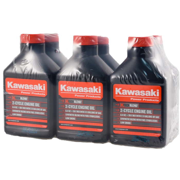 Kawasaki Parts Kawasaki Genuine OIL:KTECH 2CYCLE 6.4O - 99969-6084C-6 Pack 3 Kawasaki Parts Kawasaki Genuine OIL:KTECH 2CYCLE 6.4O - 99969-6084C-6 Pack