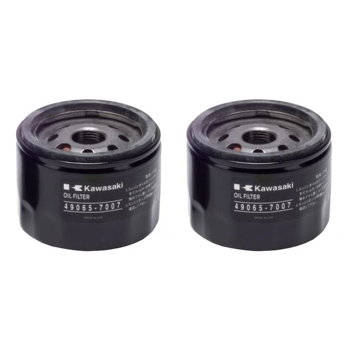 Kawasaki Oil Filter OEM 49065-7007 - Set Of 2
