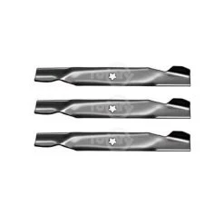 Rotary Parts Rotary Genuine Part 6196 AYP BLADE 17-3/8" 5 POINT STAR Pack Of 3 -Snapper Shop rot 6196x3 1