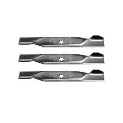 Rotary Parts Rotary Genuine Part 6205 AYP BLADE 15-3/8" 5 POINT STAR Pack Of 3 -Snapper Shop rot 6205x3 1
